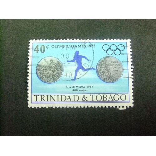 51 Trinidad, Tobago 1972 / Jeux Olympiques 1972 Course À Pied / Yvert 309 Fu