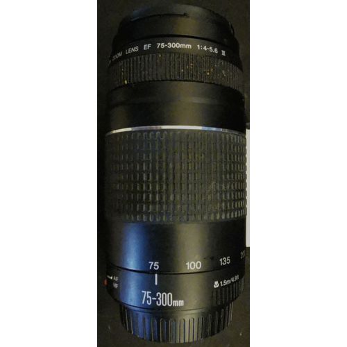 Canon EF 75/300 mm, f/4-5.6