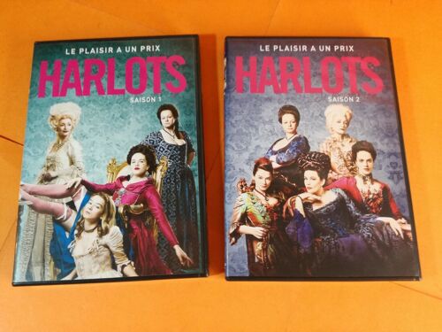 Harlots - Le Plaisir A Un Prix - Saison 1 Et Saison 2 - En Dvd Zone 2 - En Audio Francais Et Anglais - Sous Titres Francais - En Deux Coffrets Separes - 4 Dvd