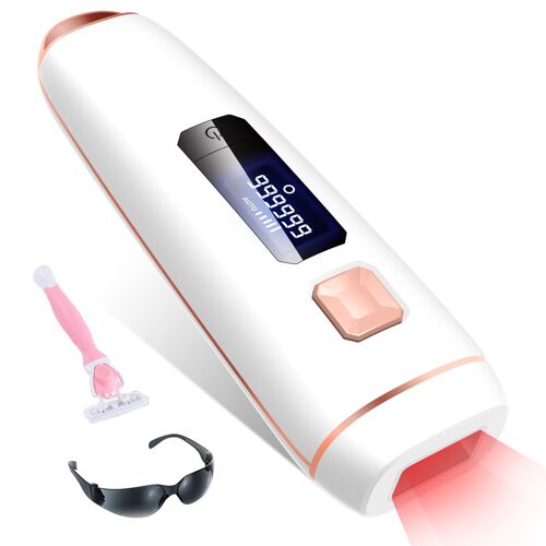 Épilateur Laser Professionnel Maison - Lampe À Rubis 99w, Épilation Définitive Sans Douleur