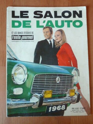 Auto Journal - Salon De L'automobile 1968 - Tous Les Bancs D'essai