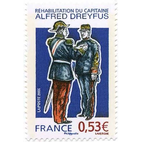 France 2006, Très Beau Timbre Neuf** Luxe Yvert 3938, Réhabilitation Du Capitaine Dreyfus.