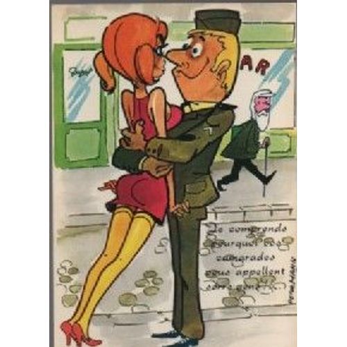 Carte Postale Theme Humour Militaire1004-1 - Editions G Picard Paris