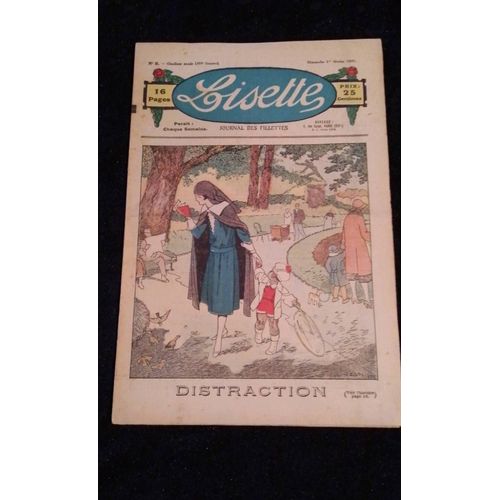 Revue Lisette Journal Des Fillettes Numéro 5 Du Dimanche 1er Février 1931