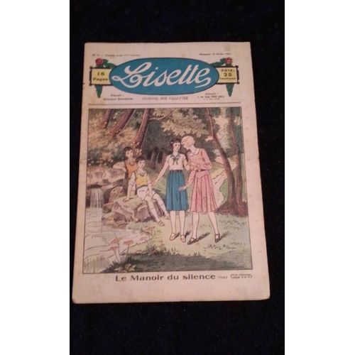 Revue Lisette Journal Des Fillettes Numéro 7 Du Dimanche 15 Février 1931