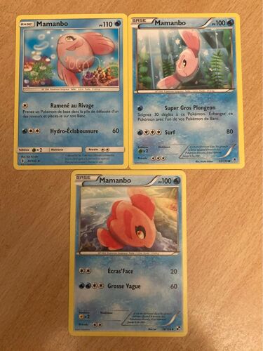 (3353) 3x Mamanbo (Pokemon)