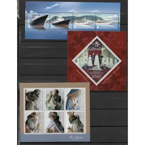 Gibraltar Timbres De L'Année 2007