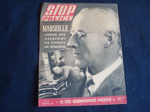 Stop Police N°22 - Revue Hebdomadaire Policier - 1946