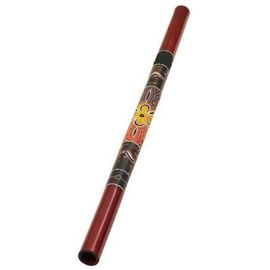 Didgeridoo Deluxe En Bambou Décoration Aborigène, Accordé En Do (130cm) + Housse