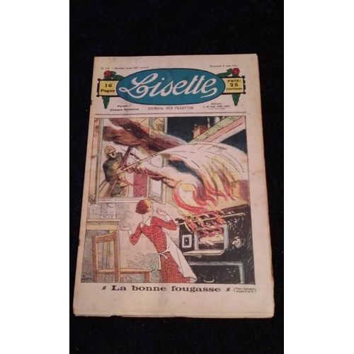 Revue Lisette Journal Des Fillettes Numéro 14 Du Dimanche 5 Avril 1931 La Bonne Fougasse