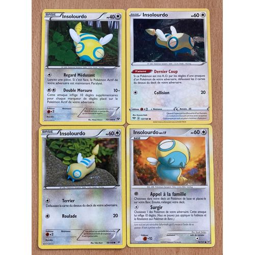 (2914) 4x Insolourdo (Pokemon)