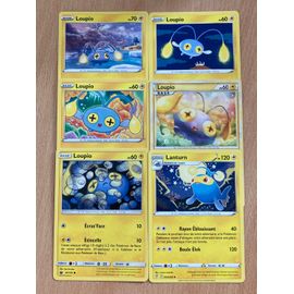 (3265) 5x Loupio + Lanturn (Pokemon)