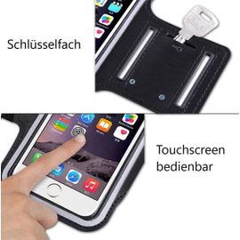 Brassard De Sport Pour Xiaomi Redmi Note 7 - Brassard Pour Smartphone, Accessoire De Sport Avec Poche Pour Les Clés Redmi Note 7 - Accessoire Sport, Brassard Téléphone Portable Noir