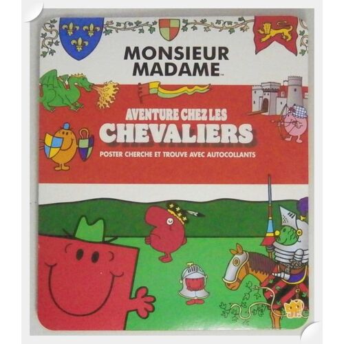 Série Monsieur Madame - Aventure Chez Les Chevaliers - Burger King 2024