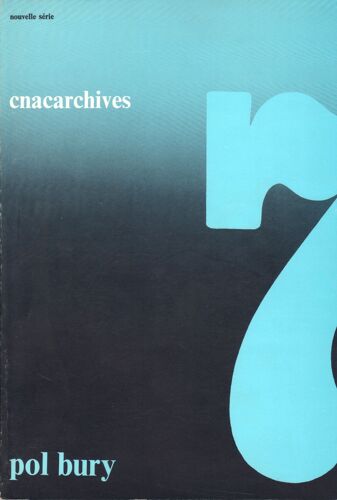 Pol Bury - Cnac Archives 1972