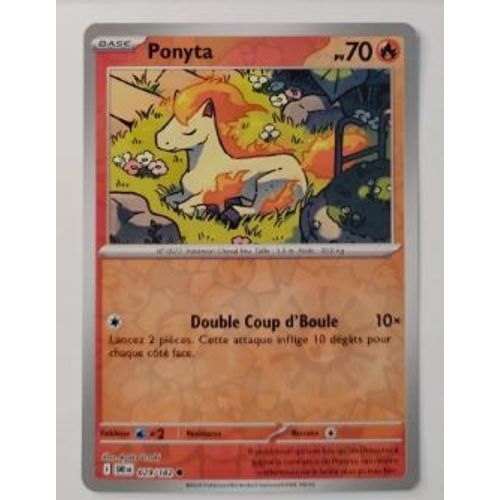 Pokémon Ponyta 029 / 182 Reverse Ev10 Rivalités Destinées
