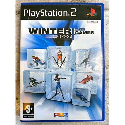 RTL Winter Games 2007 (PS2) ¿ Jeu de sports d'hiver multilingue ¿ Ski, bobsleigh, biathlon, patinage ¿ Version PAL ¿ Audio français ¿ Vendu par Blaspo fr