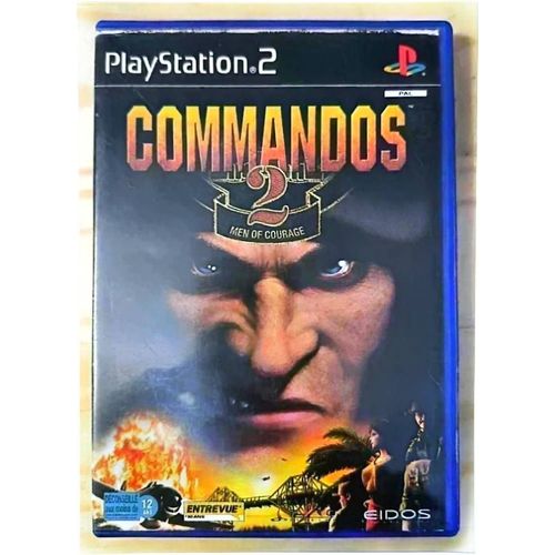 Commandos 2 : Men Of Courage ¿ Jeu Ps2 ¿ Vf Intégrale ¿ Stratégie Tactique Seconde Guerre Mondiale ¿ Pegi 12+ ¿ Pal ¿ Vendu Par Blaspo Fr