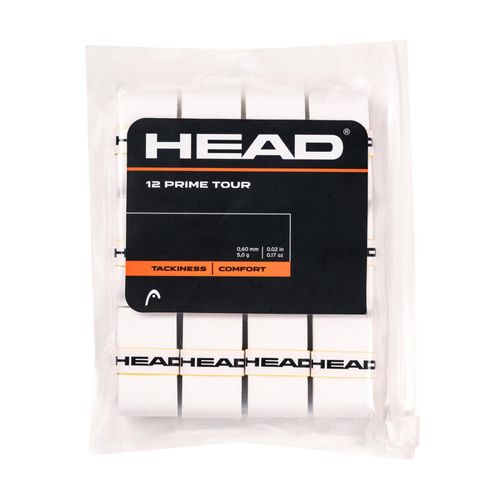 Surgrip Raquette De Tennis Head Prime Tour 12 Pcs Pack Overgrip Blanc Unique