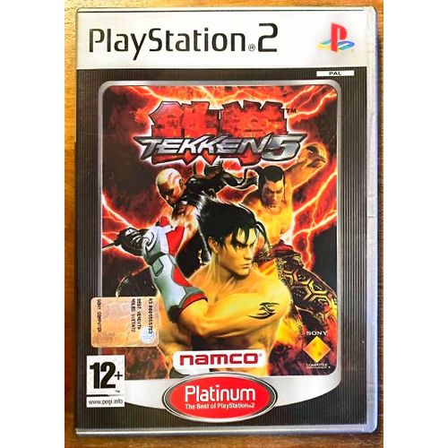 Tekken 5 ¿ Jeu Ps2 ¿ Platinum ¿ Audio Multilingue ¿ Pegi 12+ ¿ Inclus Tekken 2 Et 3 ¿ Vendu Par Blaspo Fr