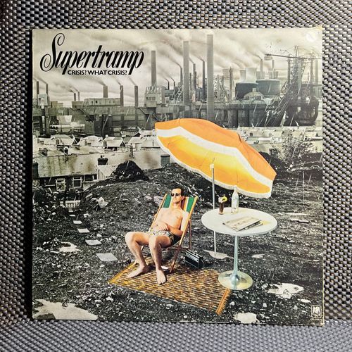 Supertramp - Crisis? What Crisis? - Vinyl Lp 1st Press Eu 1975 (Pop Rock)