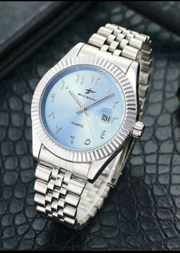 Montre Homme À Quartz Avec Dateur Acier