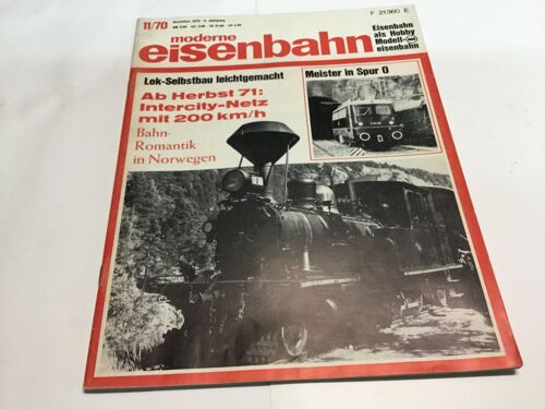 Moderne Eisenbahn November 1970