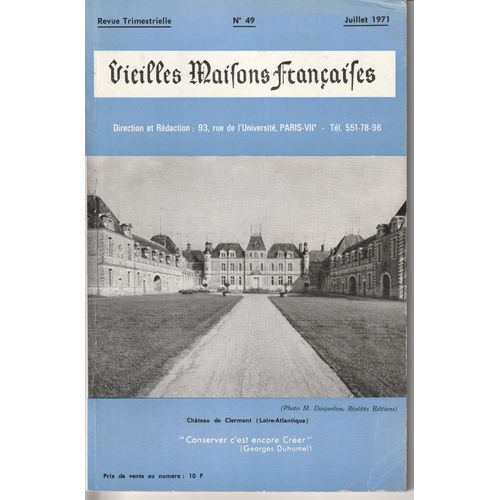 Vieilles Maisons Françaises N° 49 , 50 Et 54