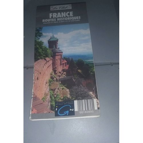 France Routes Historique Carte Atlas