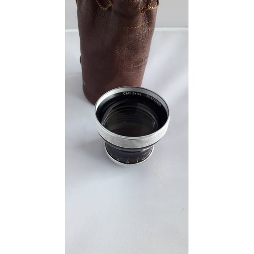 objectif pro-tessar 85 mm f3.2 pour contaflex