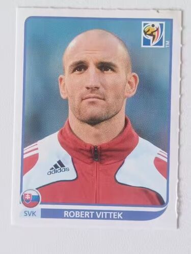 Autocollant Sticker Panini World Cup Fifa South Afrika 2010  Slovaquie Robert Vittek No 482