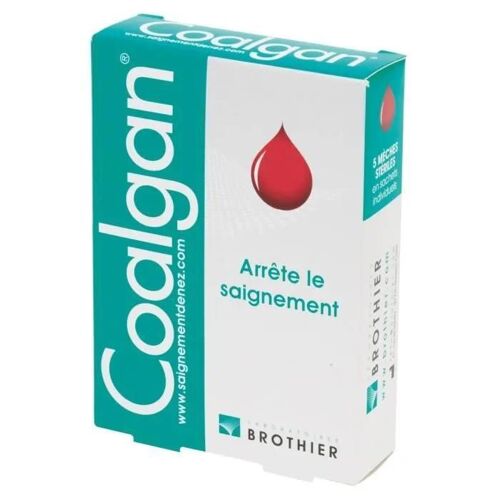 Coalgan 5 Mèches Stériles Brothier 