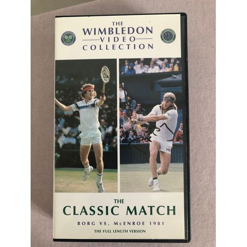 Tennis - Wimbledon 1981 - Finale Mcenroe / Borg