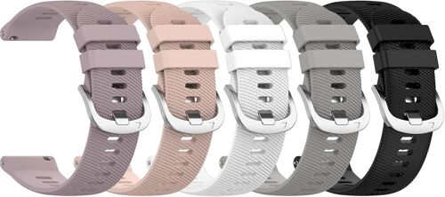 Bracelet De 18 Mm Compatible Avec Fossil Femme Gen 6 42 Mm/Gen 5e 42 Mm Smart Watch Bracelet De Rechange Pour Fossil Gen 4 Venture Hr/Charter Hr/Fossil Q Venture