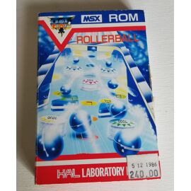 Rollerball (Jeu Msx) Hal 1983, Fonctionne, Complet Avec Boitier Et Notice