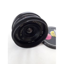 objectif KMZ RUSSAR 20 mm 5.6 PYCCAP MP-2 30MM noir a vis 39 mm LTM monture leica fed zorki