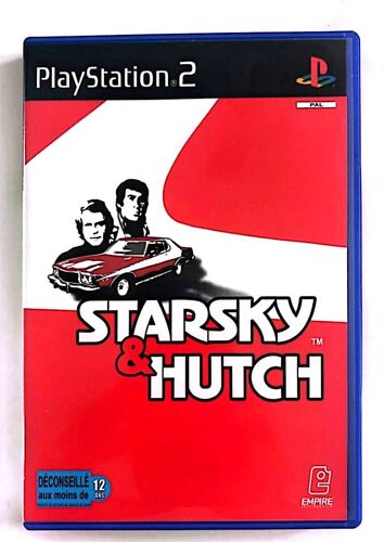 Starsky &amp Hutch (PS2) - Jeu d¿action rétro basé sur la série culte - VF, PAL - Courses-poursuites, flics vintage, années 80, 12+ - Vendu par Blaspo fr