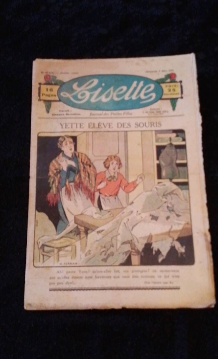 少女雑誌　lisette album No.95 french magazine 少女雑誌 lisette album No.95 french magazine 少女雑誌