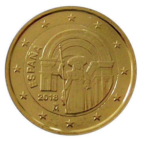 Espagne 2018 ¿ Saint Jacques De Compostelle - 2 Euros Plaque Or