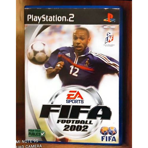 Fifa Football 2002 Sur Playstation 2 ¿ Jeu De Football Avec Thierry Henry ¿ Audio Français ¿ Pour Tous Publics ¿ Édition Lnf Officielle ¿ Vendu Par Blaspo Fr