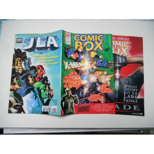 Comic Box N° 5 Novembre 1998 + Poster + Cahier Blade Tbe