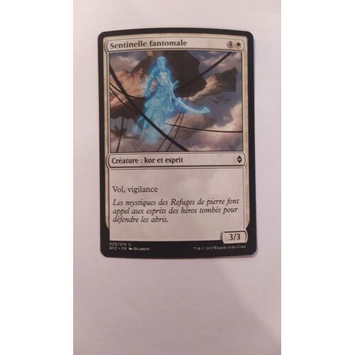 Ghostly Sentinel // Sentinelle Fantomale (La Bataille De Zendikar)