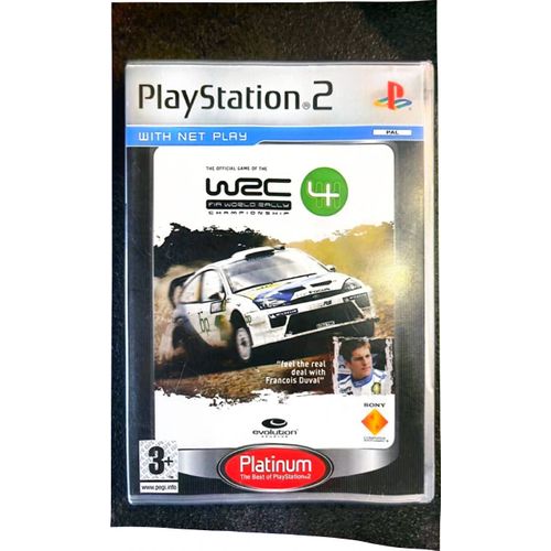 Wrc 4 Fia World Rally Championship (Ps2 Platinum) ¿ Jeu De Rallye Officiel, Peugeot 307 Wrc, Audio Multilingue (Fr, Nl) ¿ Version Pal, Sport Extrême, Conduite Réaliste ¿ Vendu Par Blaspo Fr
