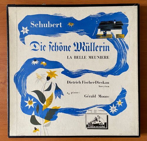 Coffret De 2 Vinyles 33 Tours - La Belle Meunière (Die Schöne Müllerin) - Franz Schubert