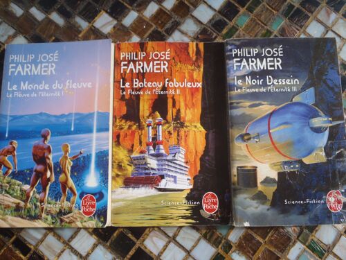 "Le Fleuve De L'Éternité" 3 Volumes (Philip Jose Farmer) -Ed Poche