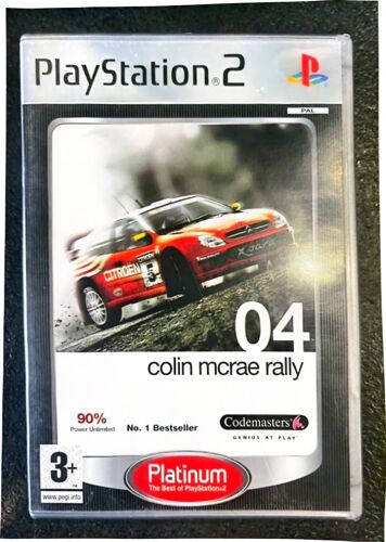 Colin Mcrae Rally 04 (Ps2, Platinum) ¿ Jeu De Rallye, Compatible Pal, 3+, Version Multilingue ¿ Vendu Par Blaspo Fr