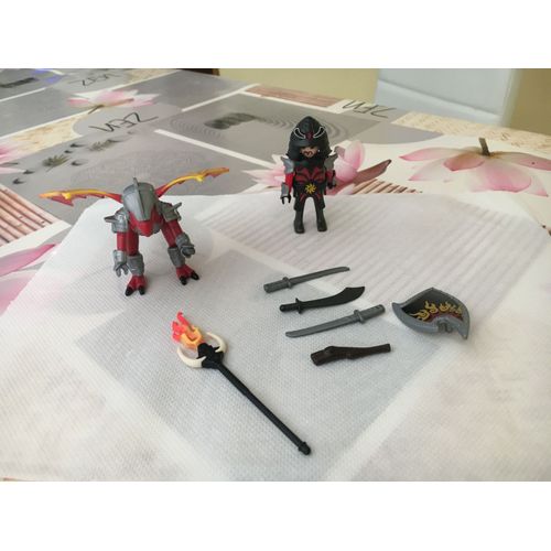 Playmobil 5463 : Dragon De Feu Avec Samouraï