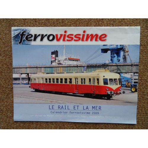 Ferrovissime Le Rail Et La Mer Calendrier Ferrovissime 2009