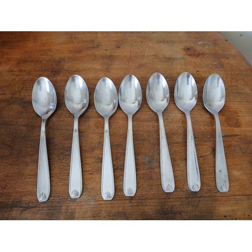 Lot De 7 Cuillères À Soupe