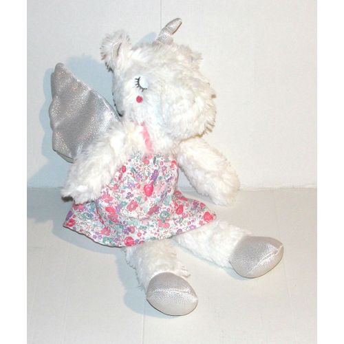 peluche licorne blanche robe fleurie primark